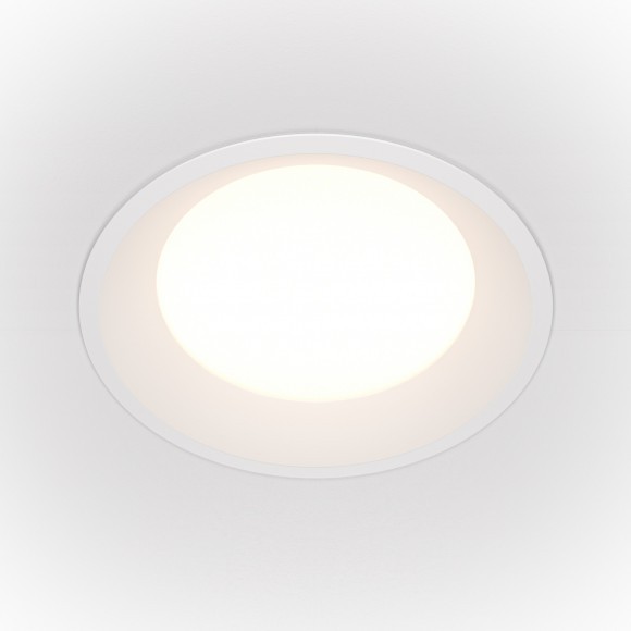 Встраиваемый светильник Maytoni DL053-18W3K-W Okno светодиодный LED 18W