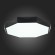 SLE200842-01 Светильник потолочный Черный/Белый LED 1*45W 3000K/4000K/6000K RONDO