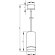 Подвесной светильник цилиндр Maytoni P085PL-12W4K-W Orlo светодиодный LED 12W