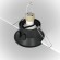 Встраиваемый светильник Maytoni DL028-2-01B Dot под лампу 1xGU10 50W