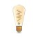 157802006 Лампа Gauss Filament ST64 6W 360lm 2400К Е27 golden flexible LED 1/10/40