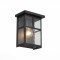 SL079.401.01 Светильник уличный настенный ST-Luce Темный кофе/Прозрачное кракелированное стекло E27 GLAZGO