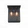 SL079.401.02 Светильник уличный настенный ST-Luce Темный кофе/Прозрачное кракелированное стекло E14 2*60W GLAZGO