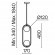 Подвесной светильник Maytoni MOD013PL-02BS1 RING под лампы 2xG9 25W