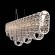 SL1117.103.07 Светильник подвесной ST-Luce Хром/Хром, Прозрачный G9 7*5W SOPRESIA