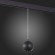 ST354.443.12 Магнитный трековый светильник подвесной Черный LED 1*12W 4000K 750Lm Ra&gt;80 36° IP20 D10 SKYLINE 48