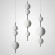 Подвесной Светильник White Beads Pendant By Imperiumloft