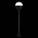 SL9000.405.01 Светильник уличный наземный ST-Luce Черный/Белый E27 1*40W OMBRA