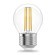 52220 Лампа Gauss Filament Elementary Шар 10W 670lm 4100К Е27 LED 1/10/100