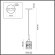 Подвесной светильник с 1 плафоном Lumion 4491/1 BONNIE под лампу 1xE27 60W