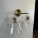 Бра Rh Utilitaire Funnel Shade Double Sconce Brass By Imperiumloft