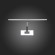 SL595.011.01 Подсветка для картин ST-Luce Хром/Хром LED 1*5,4W 4000K Настенные светильники