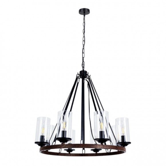 Люстра подвесная Arte Lamp A7014SP-8BK DALIM под лампы 8xE14 60W