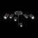 SL597.402.06 Светильник потолочный ST-Luce Черный/Черный GU10 6*3W Потолочные светильники