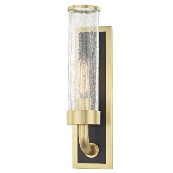 Бра Hudson Valley 1721-Agb Soriano 1 Light Wall Sconce In Aged Brass By Imperiumloft