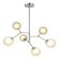 SLE1107-103-06 Светильник подвесной Хром/Белый, Серый G9 6*5W 4000K MALTE