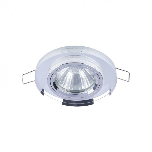 Встраиваемый светильник Maytoni DL289-2-01-W Metal Modern под лампу 1xGU10 50W