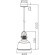 Подвесной светильник с 1 плафоном Maytoni T163-11-C Irving под лампу 1xE27 40W