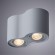 Точечный накладной светильник Arte Lamp FALCON A5645PL-2GY